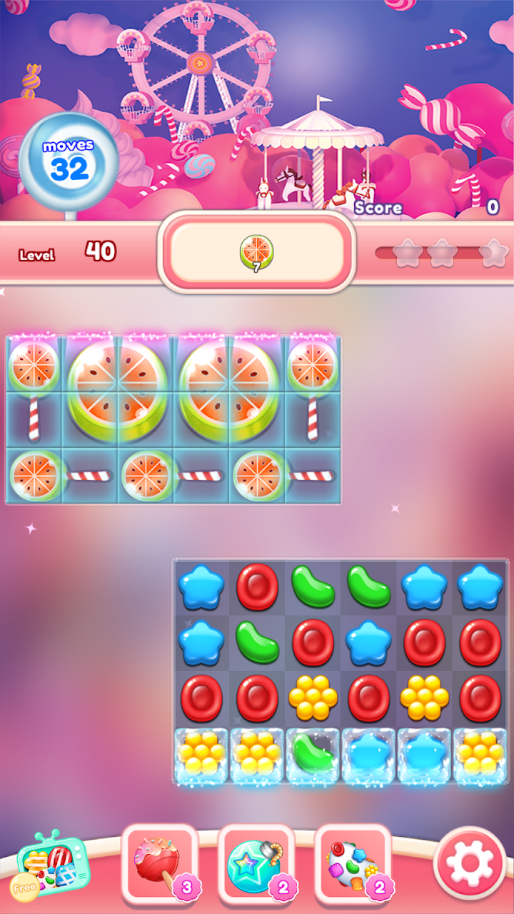 Candy Go Round: Match 3 Puzzle screenshot