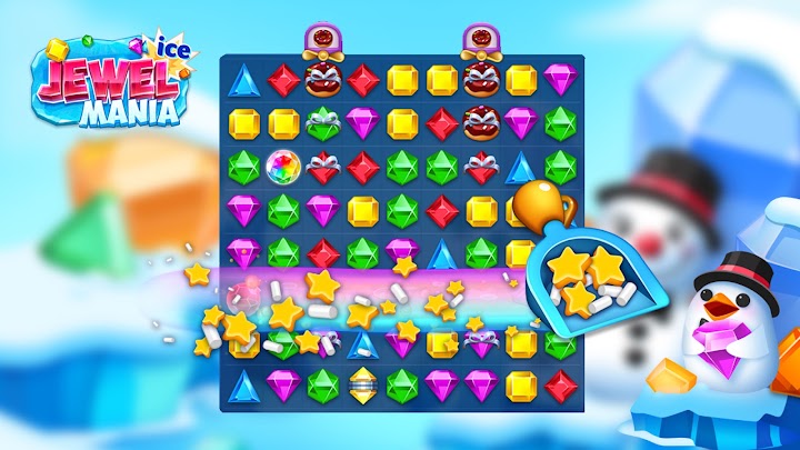 Jewel Ice Mania:Match 3 Puzzle screenshot