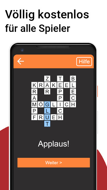 Kreuzworträtsel Deutsch screenshot