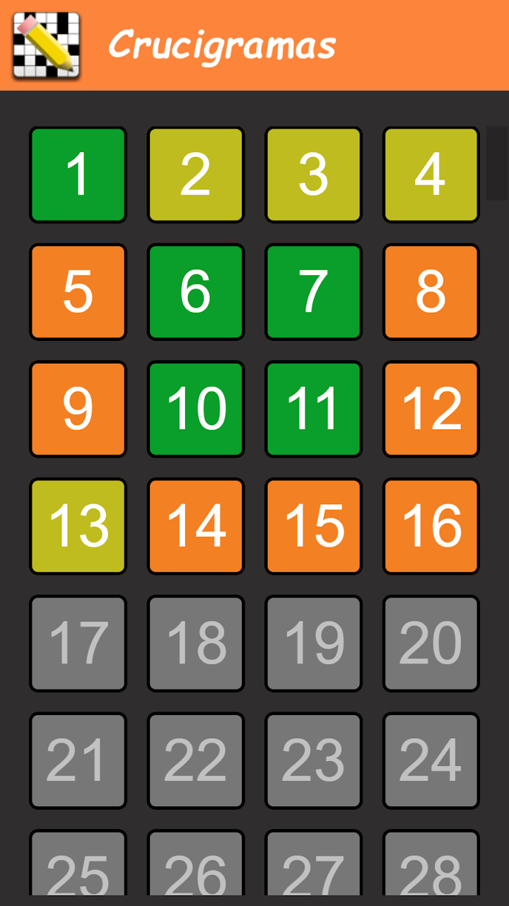 Crucigramas - en español screenshot
