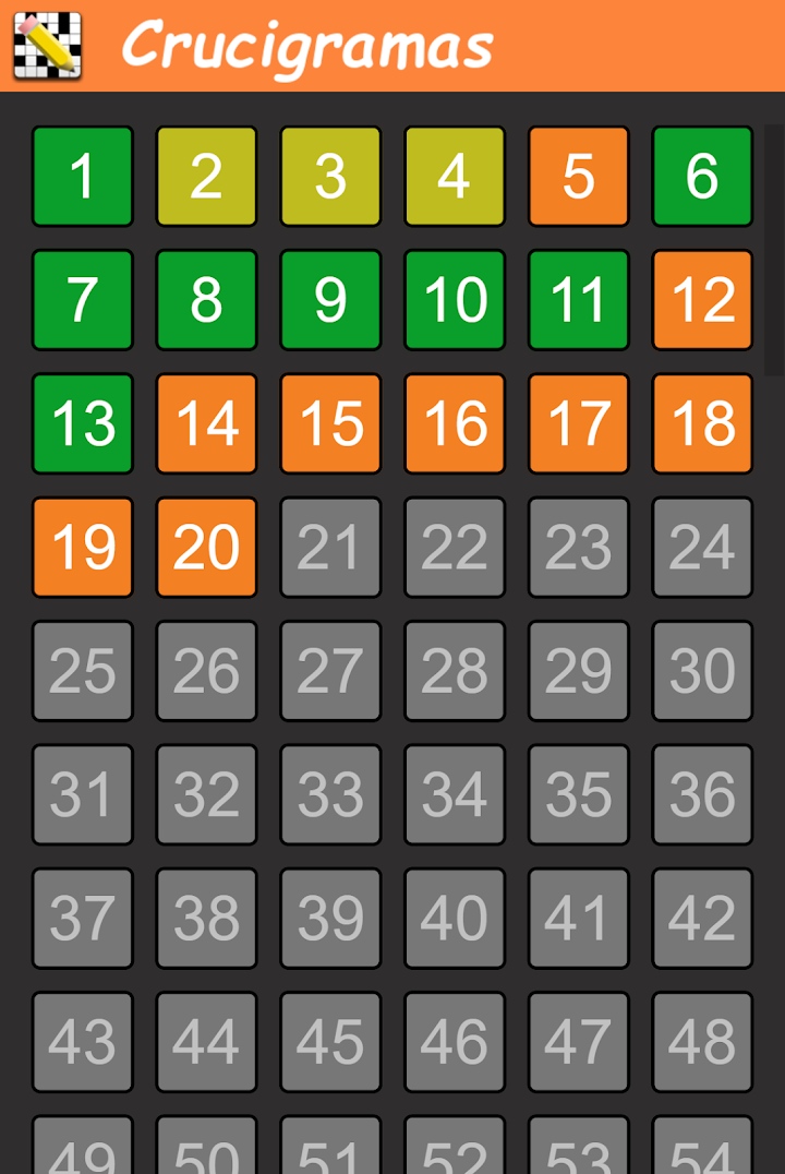 Crucigramas - en español screenshot